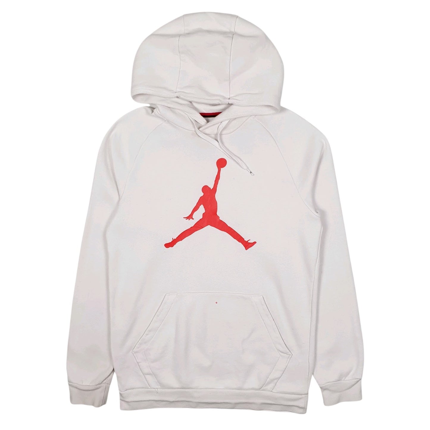Mens White Nike Air Jordan Basketball Hoodie Jumper