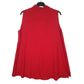 Womens Red Unbranded Button Front  Dress