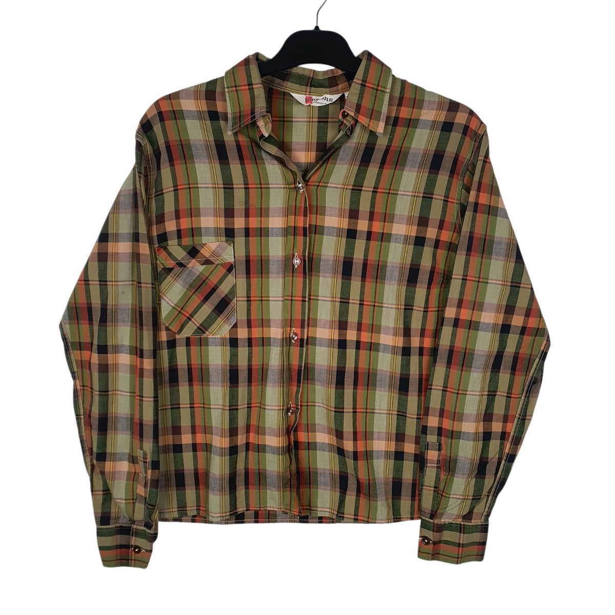Womens Green Plemons  Long Sleeve Shirt