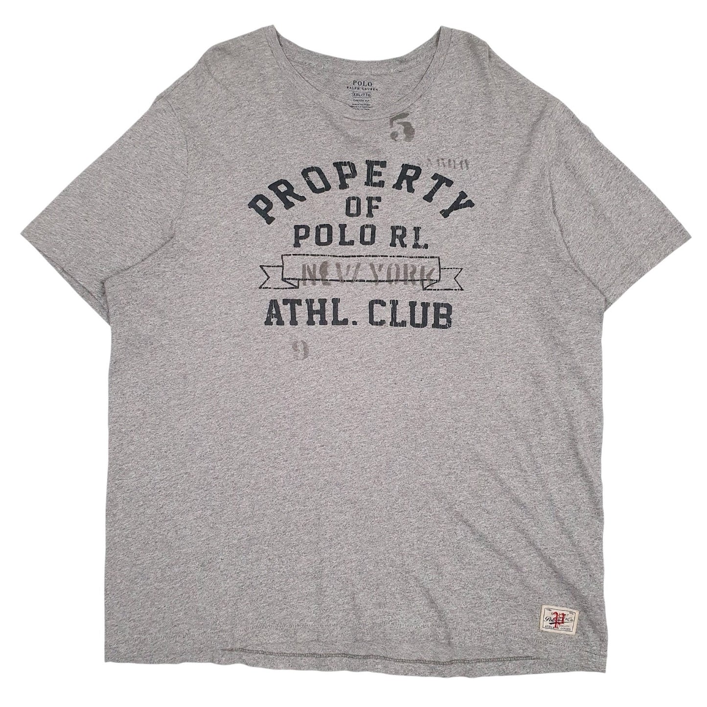 Mens Grey Polo Ralph Lauren  Short Sleeve T Shirt