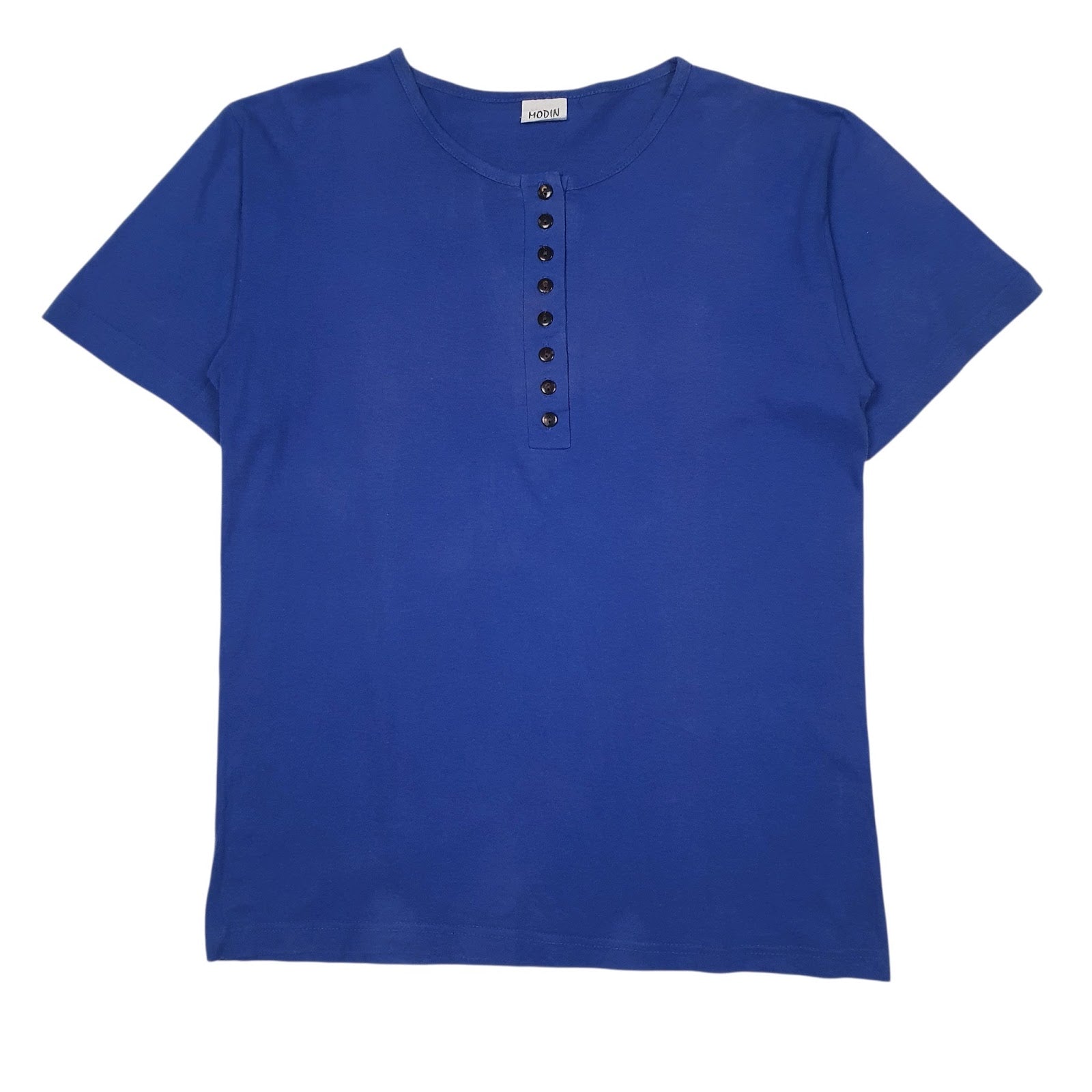 Mens Blue Modin  Short Sleeve T Shirt