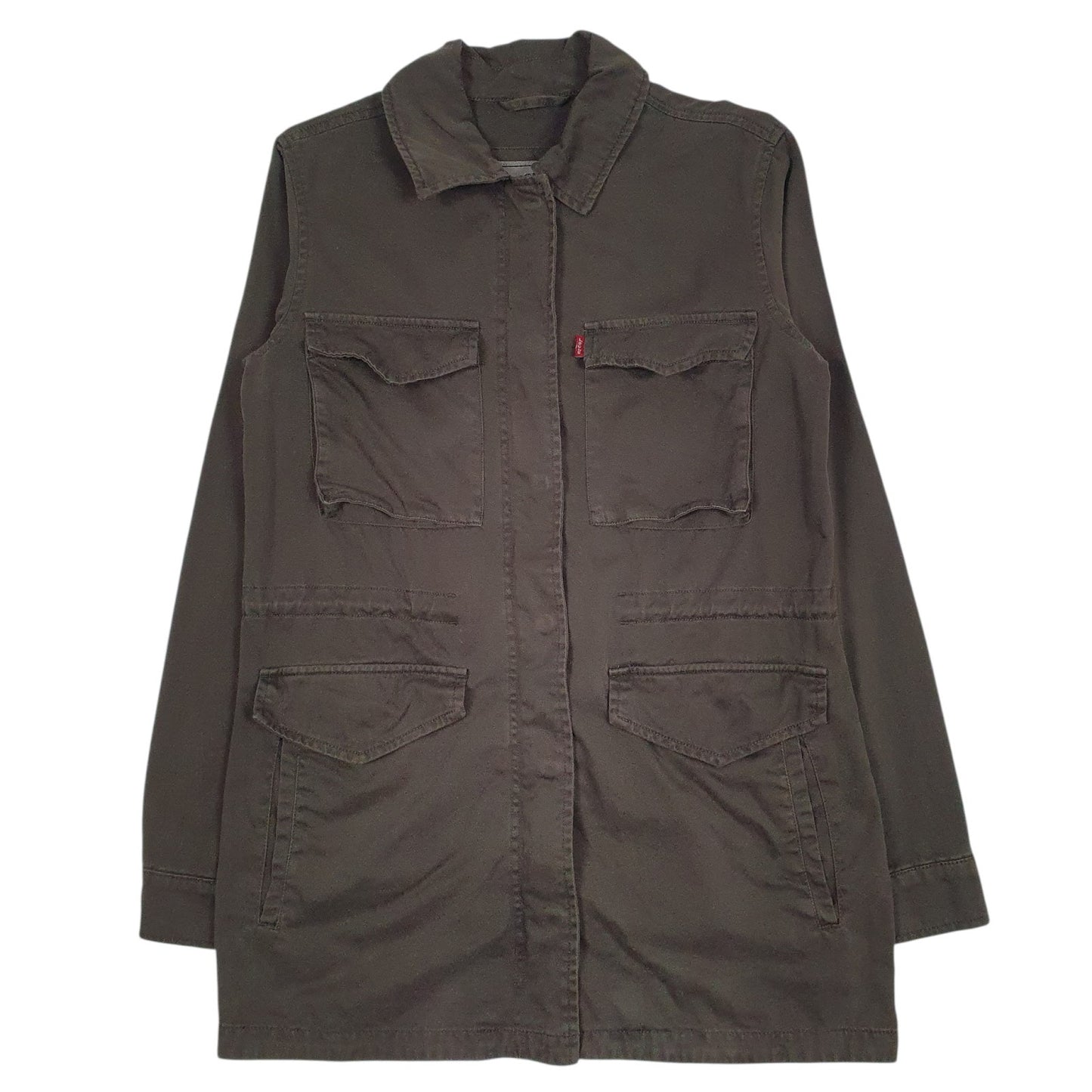 Mens Green Levis   Coat