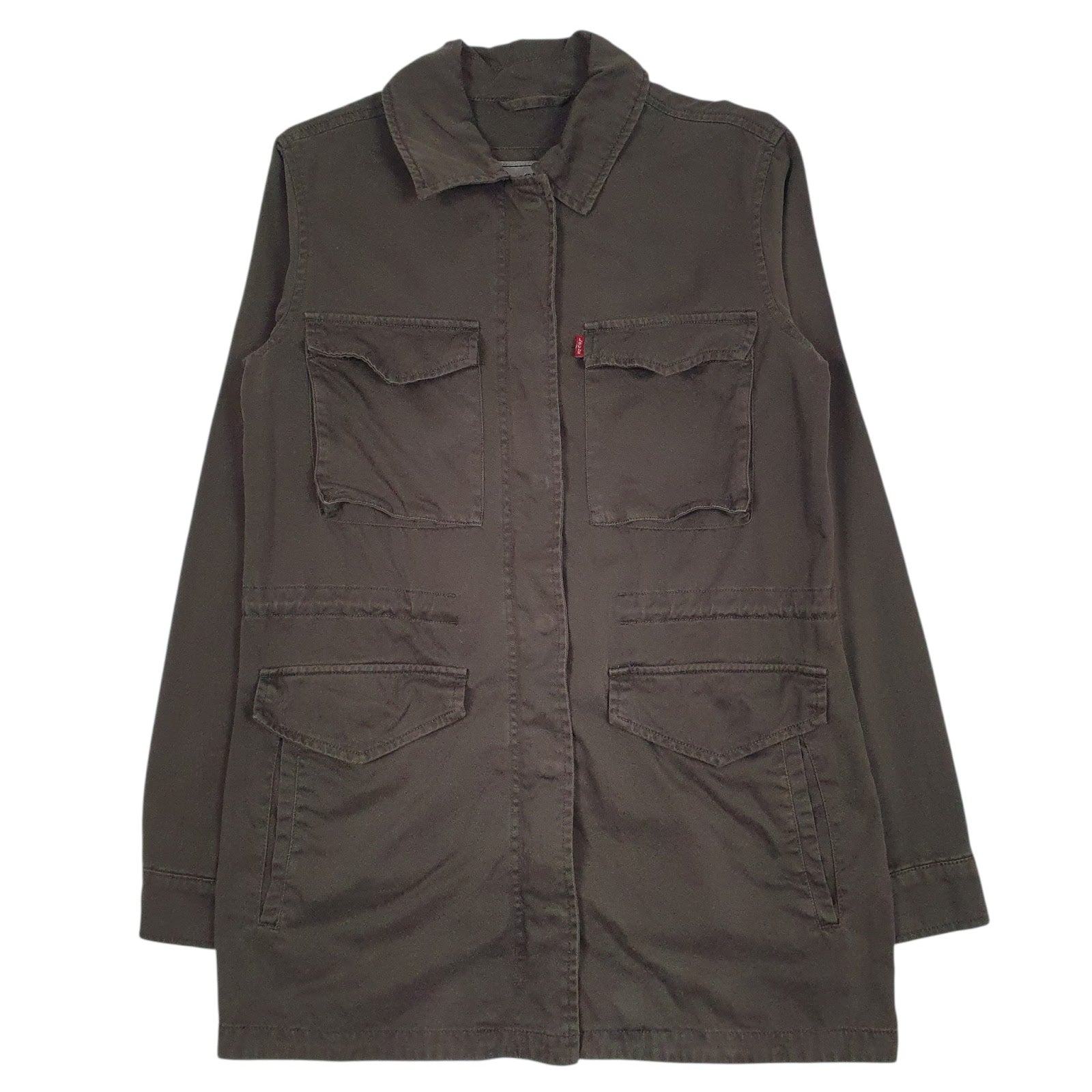 Mens Green Levis   Coat