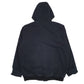 Mens Navy Lee Padded Sherpa Lined  Coat