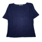 Womens Blue Modem  Crewneck Jumper