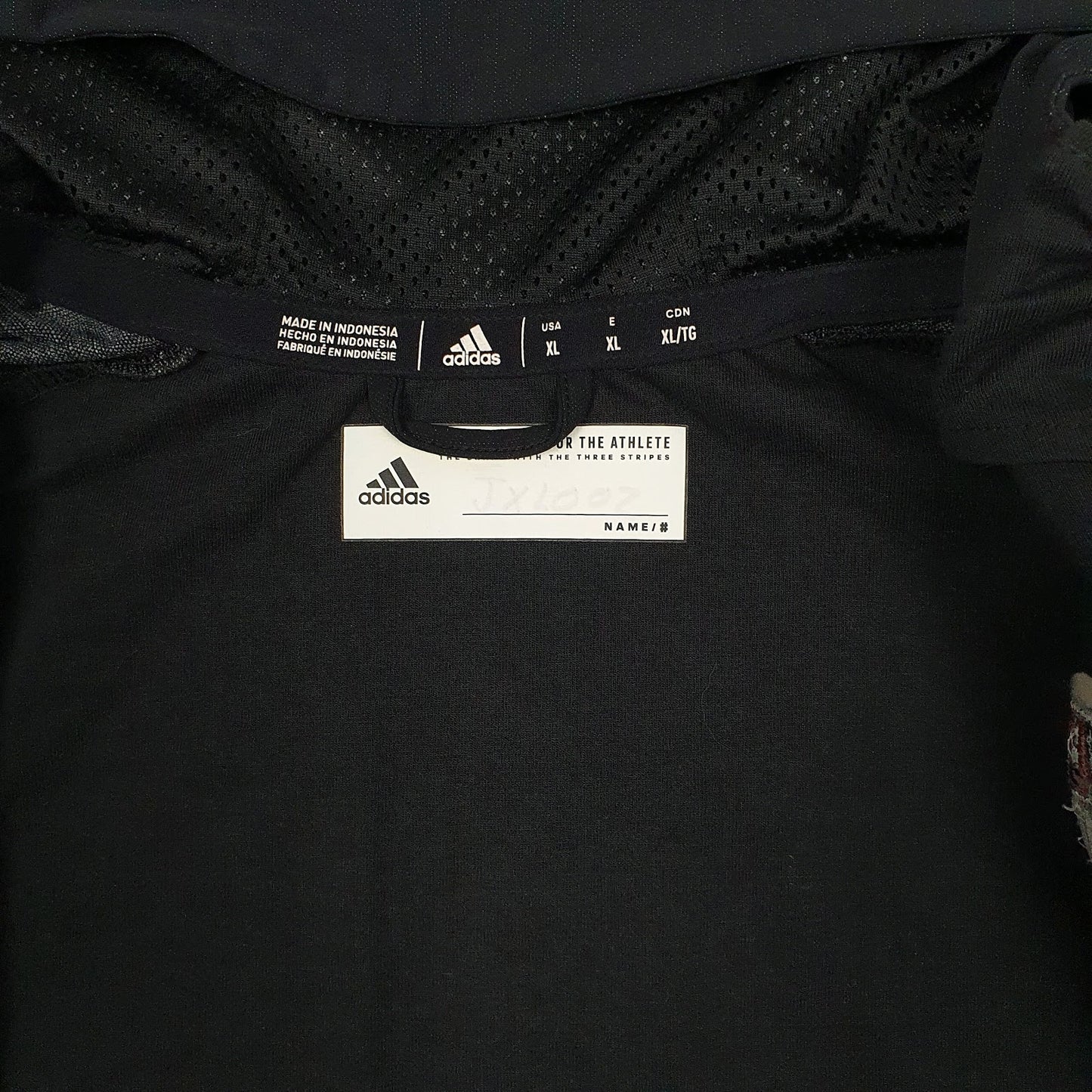 Mens Black Adidas Climalite WOU Band Crewneck Coat
