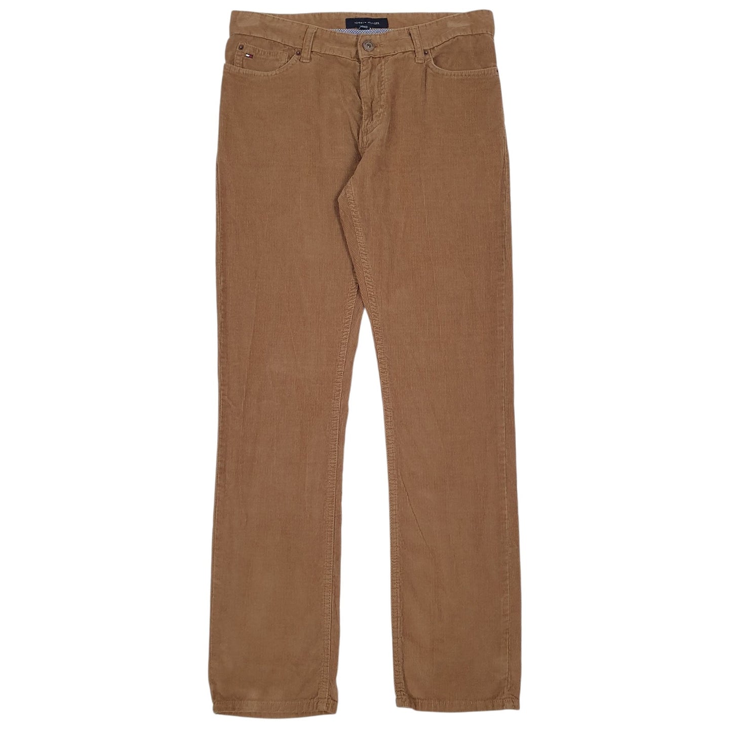Mens Brown Tommy Hilfiger  Corduroy Trousers