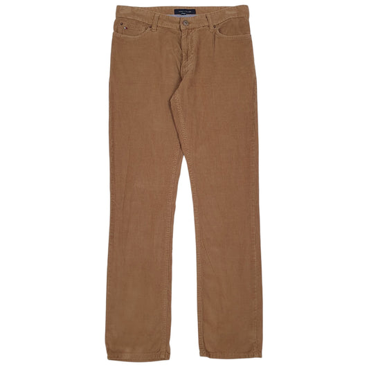 Mens Brown Tommy Hilfiger  Corduroy Trousers