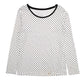 Womens White Atmosphere  Long Sleeve T Shirt