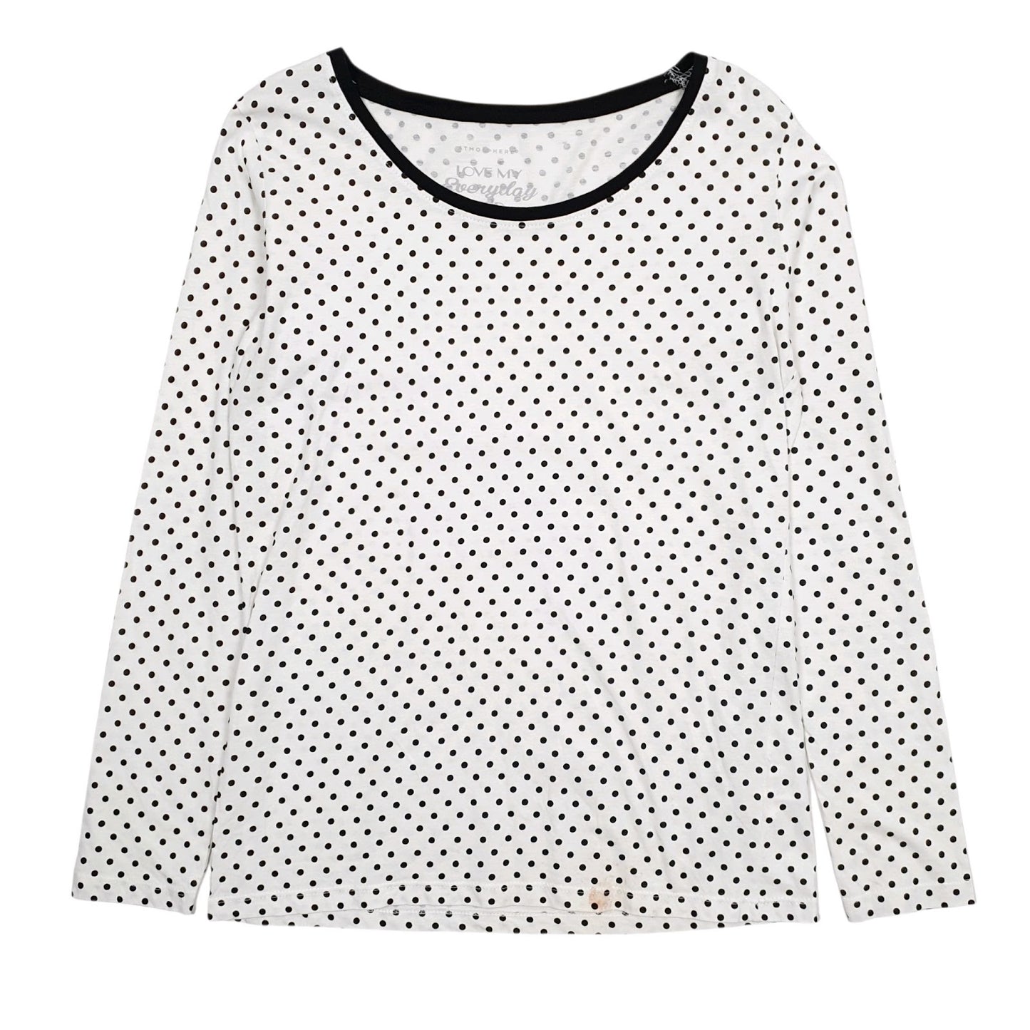 Womens White Atmosphere  Long Sleeve T Shirt
