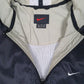 Mens Black Nike Vintage 90s Pullover Smock Quarter Zip Coat