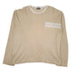 Mens Beige Iceberg Lightweight Crewneck Jumper