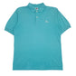 Mens Blue Puma Vintage Short Sleeve Polo Shirt
