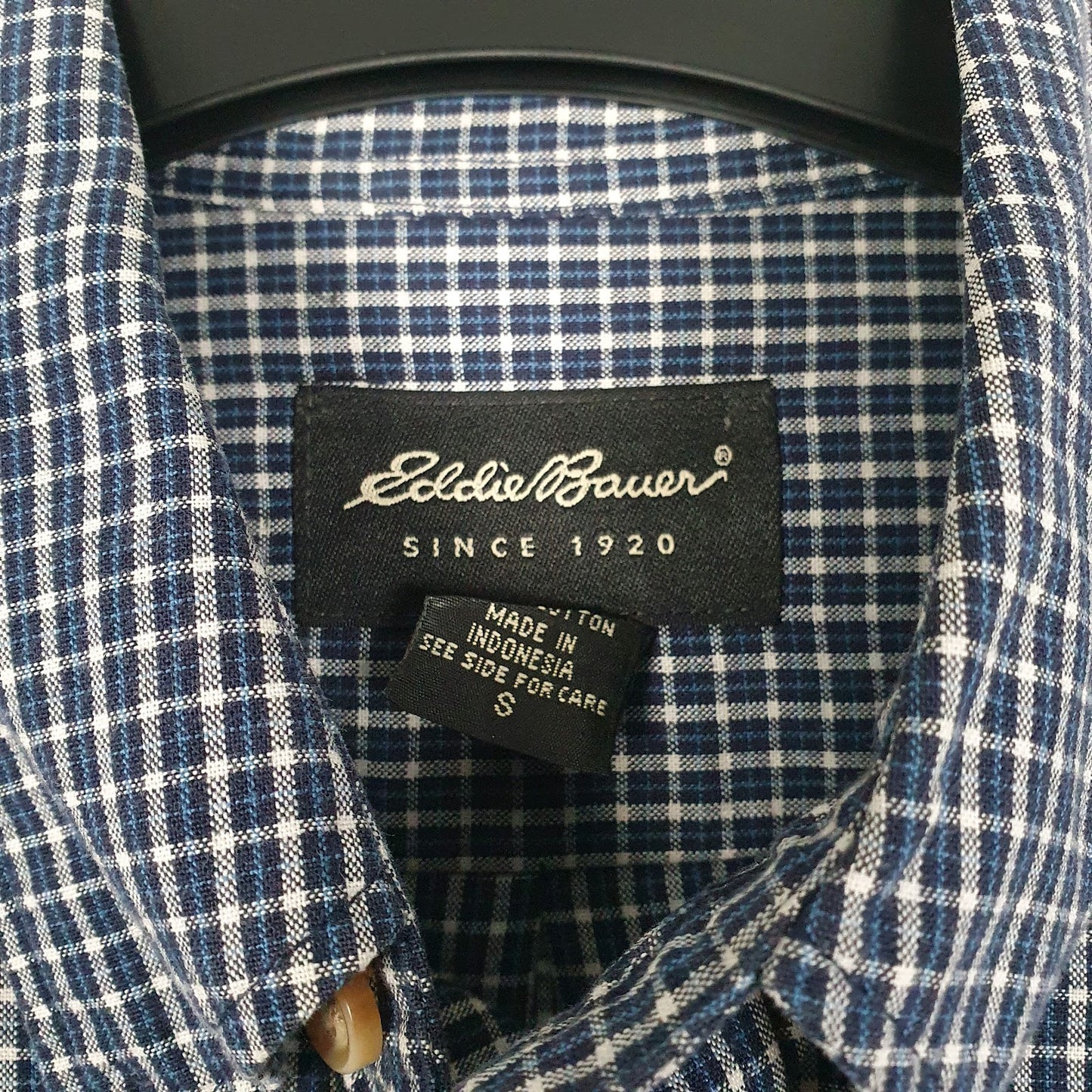 Mens Blue Eddie Bauer   Shirt