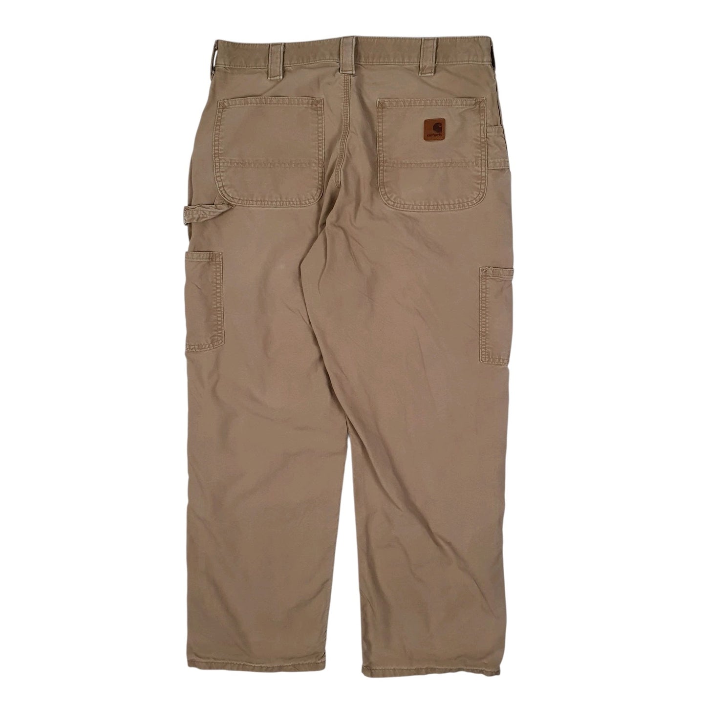 Mens Beige Carhartt B151  Trousers