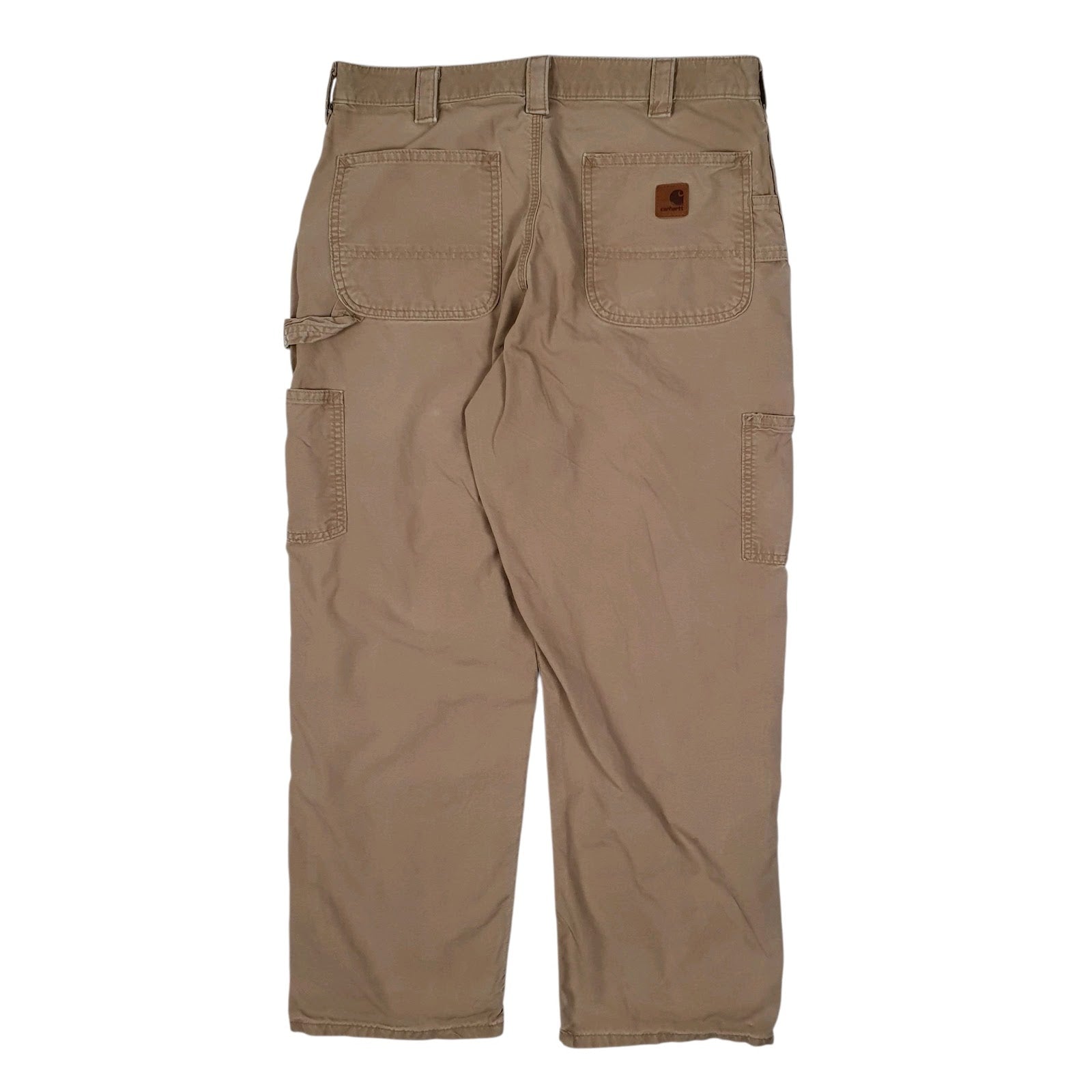 Mens Beige Carhartt B151  Trousers