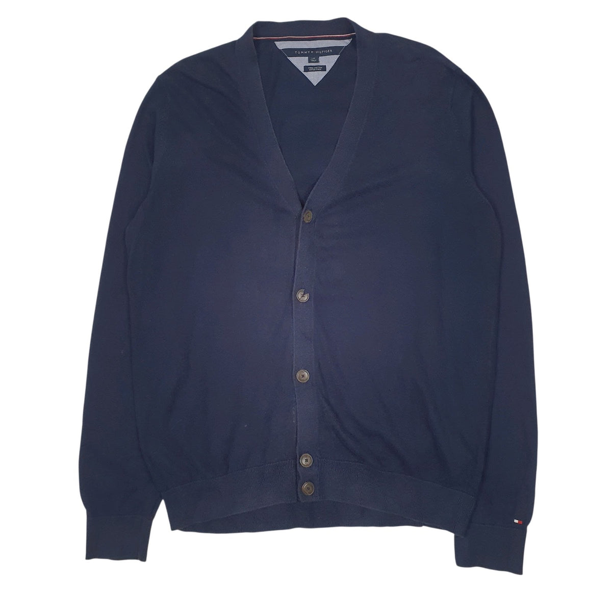 Mens Navy Tommy Hilfiger  Cardigan Jumper