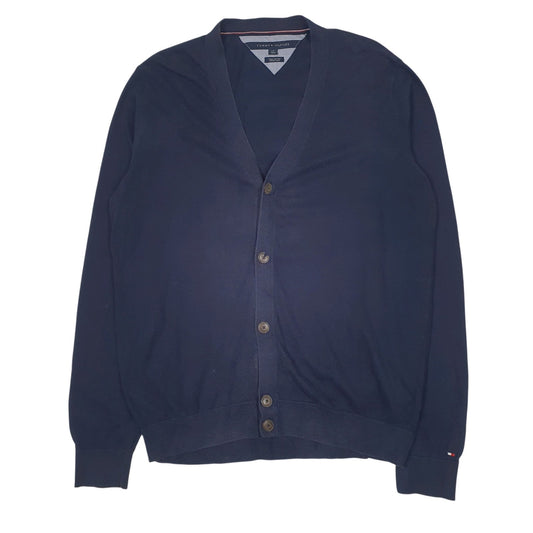 Mens Navy Tommy Hilfiger  Cardigan Jumper