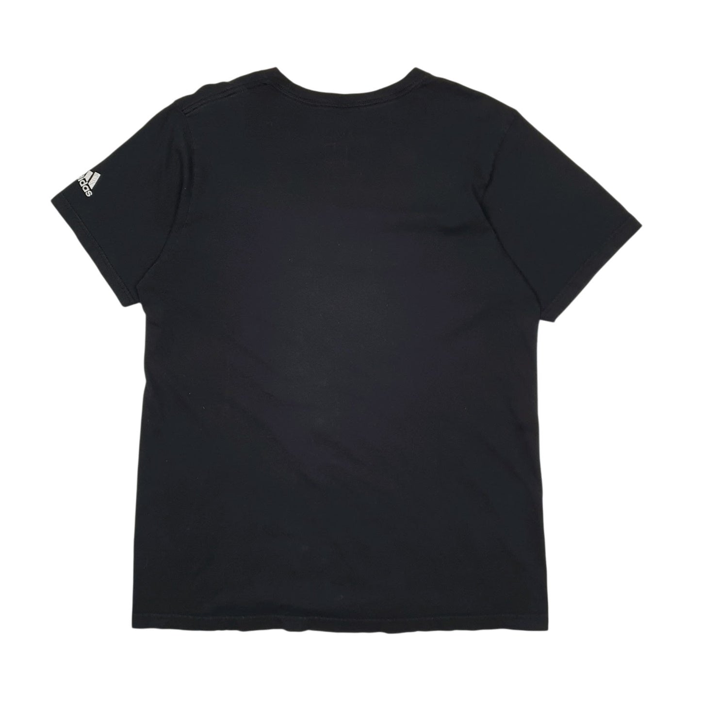 Mens Black Adidas Los Angeles Premier Sports  T Shirt