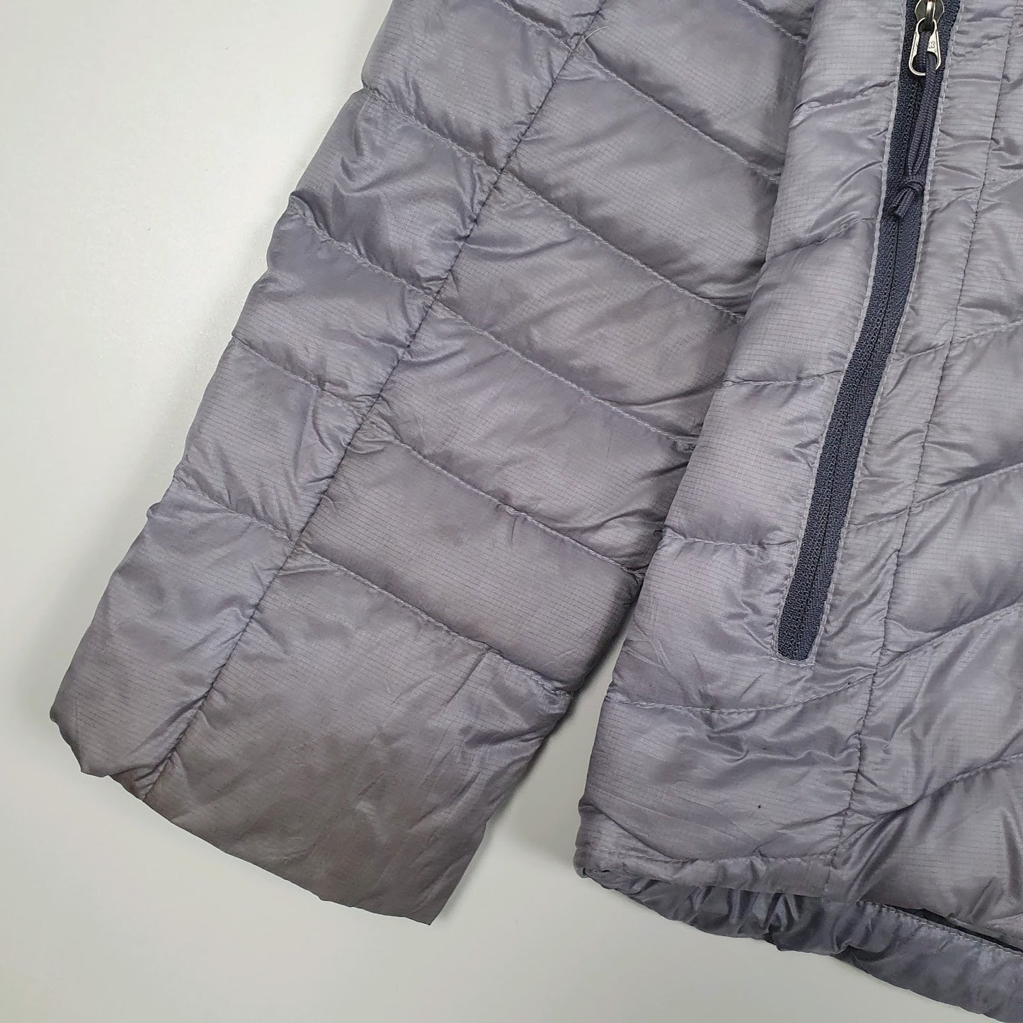 Womens Purple The North Face 700 Crewneck Coat