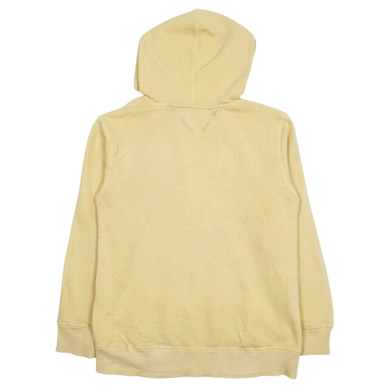 Womens Yellow Tommy Hilfiger Spellout Hoodie Jumper