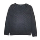 Womens Navy Tommy Hilfiger Lightweight Sequined V Neck Jumper