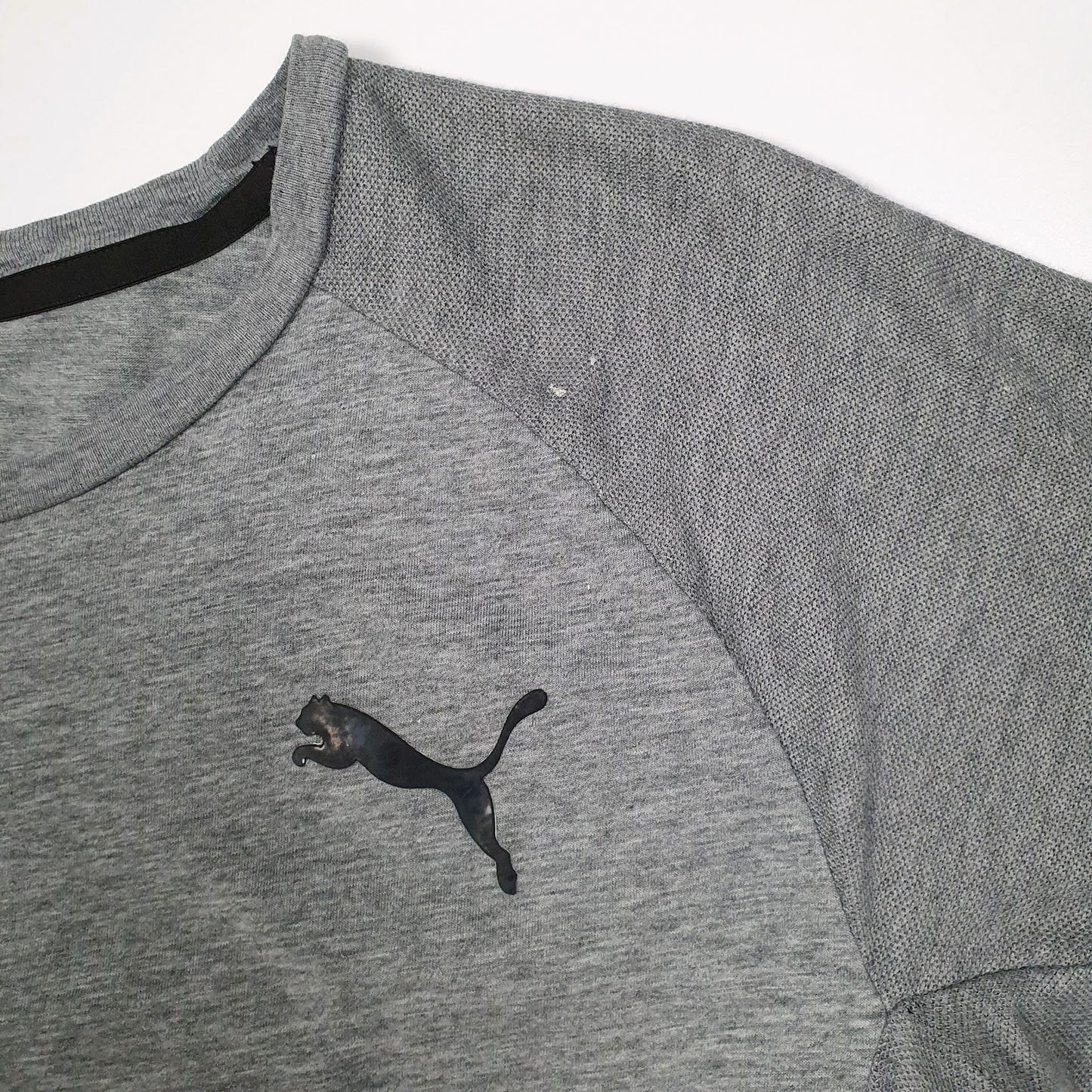 Mens Grey Puma   T Shirt