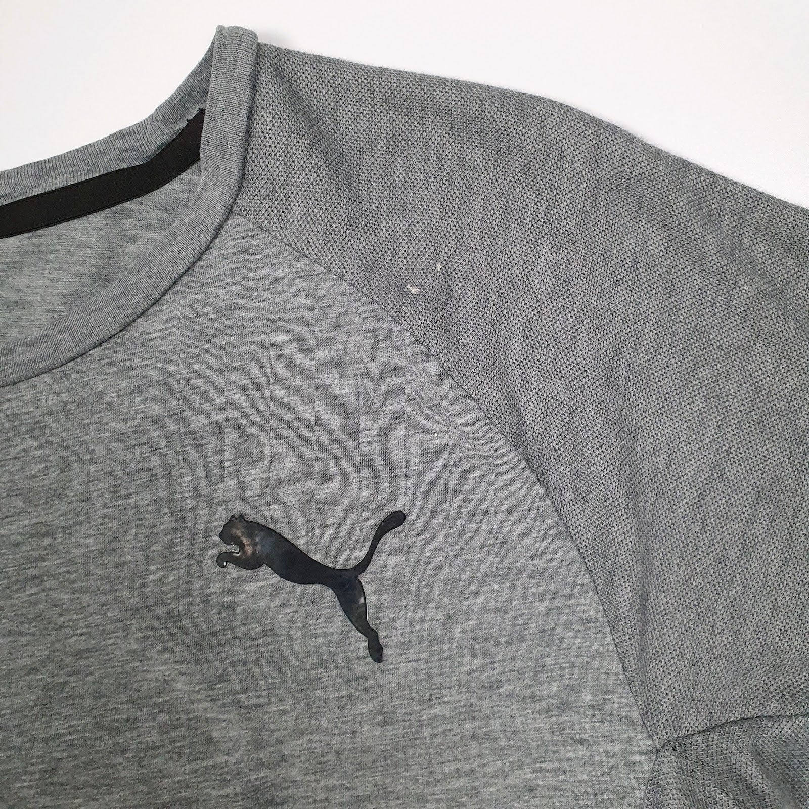 Mens Grey Puma   T Shirt