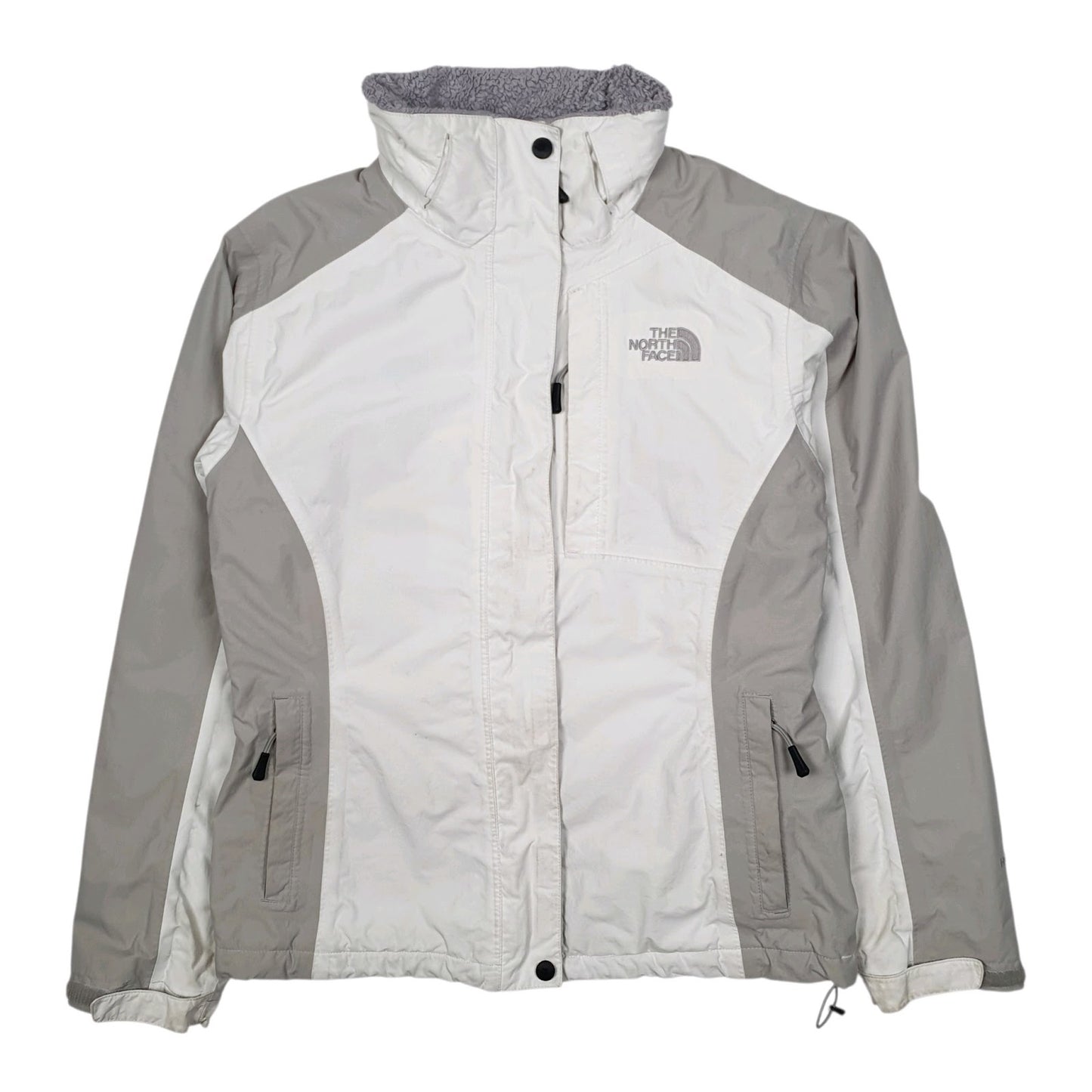 Womens Grey The North Face Hyvent Full Zip Coat