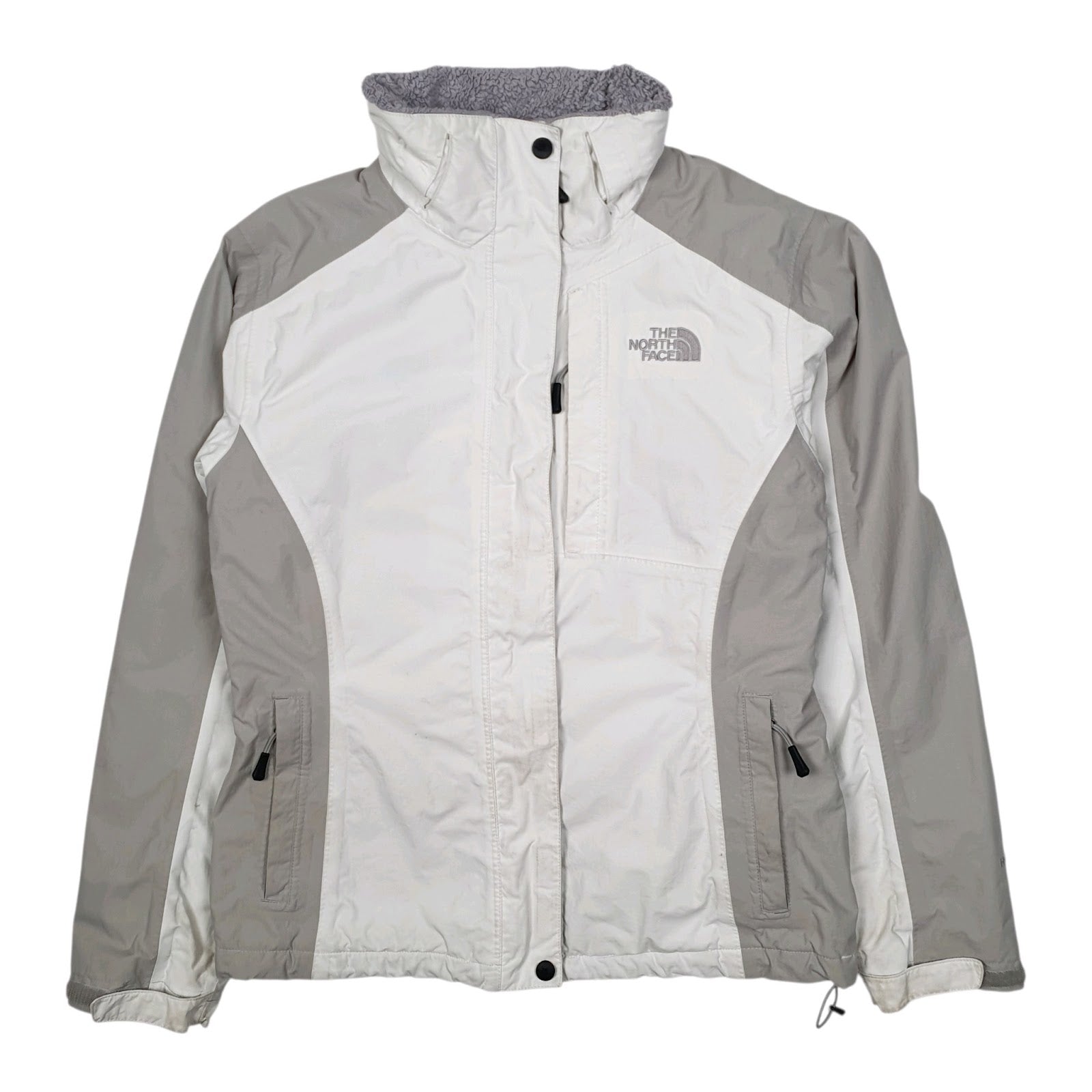 Womens Grey The North Face Hyvent Full Zip Coat