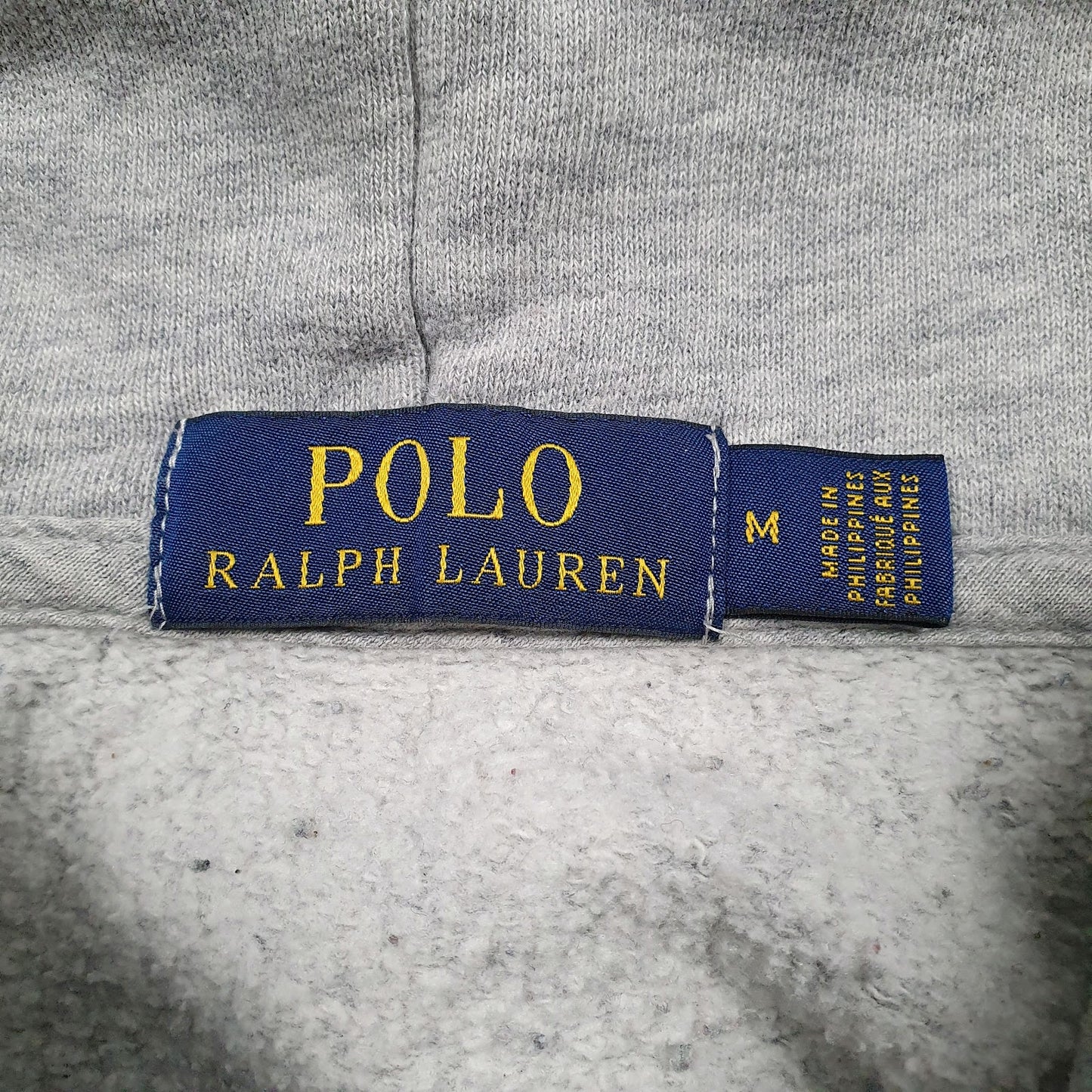 Mens Grey Polo Ralph Lauren Polo Bear Hoodie Jumper
