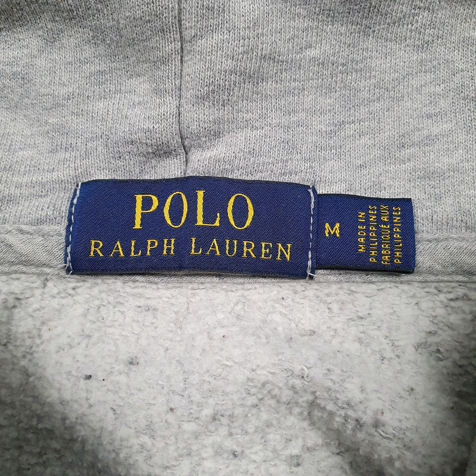 Mens Grey Polo Ralph Lauren Polo Bear Hoodie Jumper