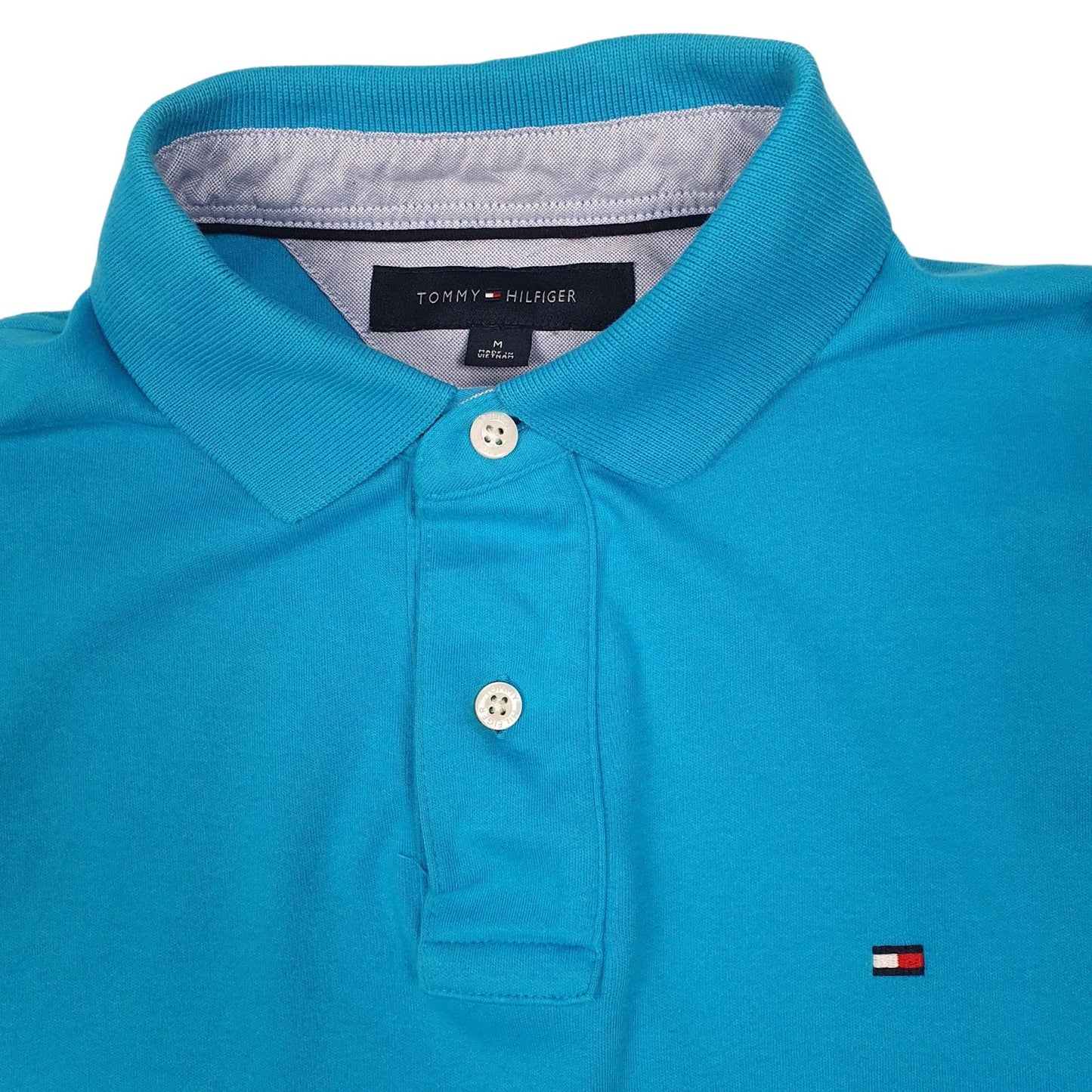 Mens Blue Tommy Hilfiger   Polo Shirt