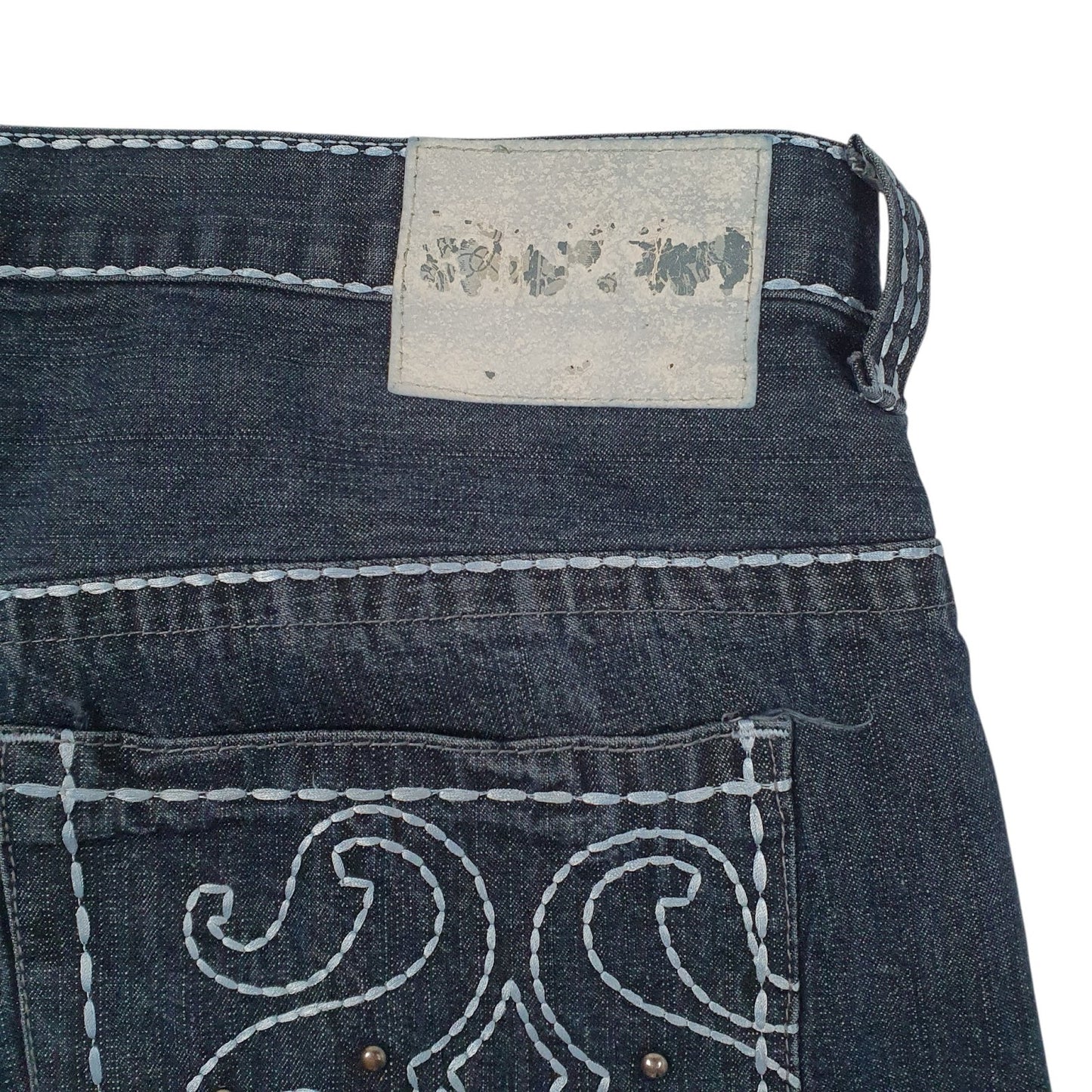 Mens Blue South Pole Hip Hop Y2K  Shorts