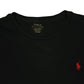 Mens Black Polo Ralph Lauren Custom Slim Fit Full Zip T Shirt