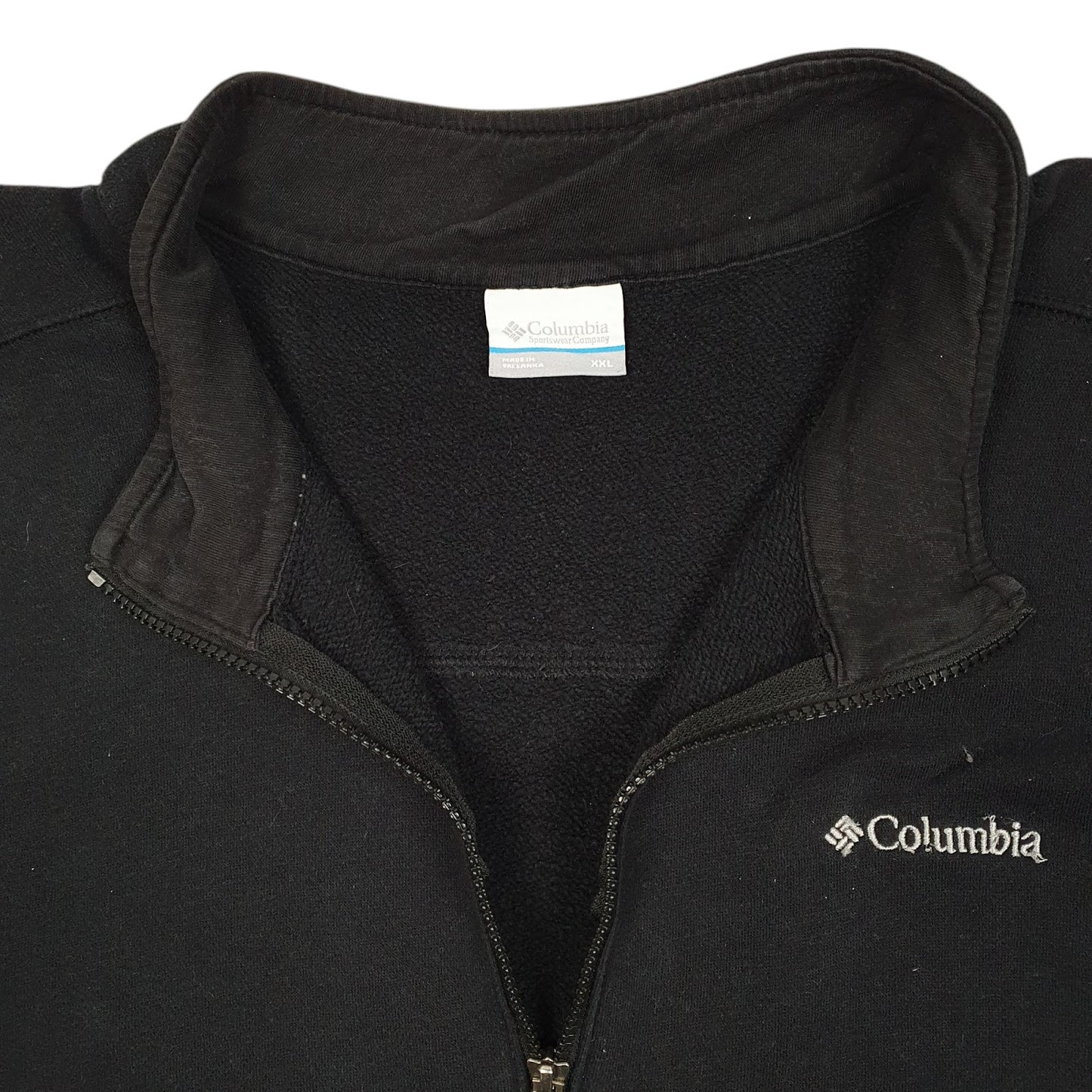 Mens Black Columbia Sportswear Company  Quarter Zip Jumper