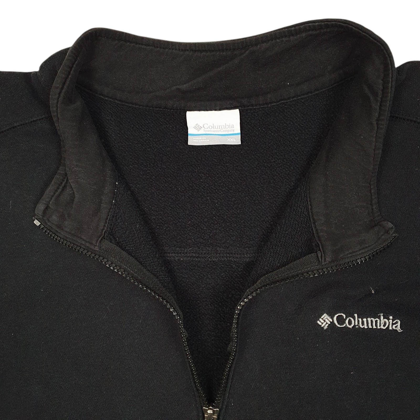 Mens Black Columbia Sportswear Company  Quarter Zip Jumper