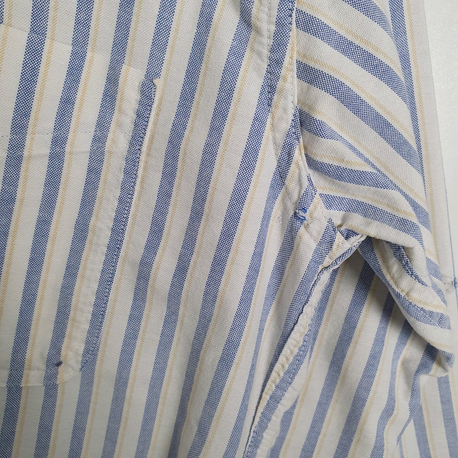 Mens Blue L.L.Bean Vintage 90s  Shirt