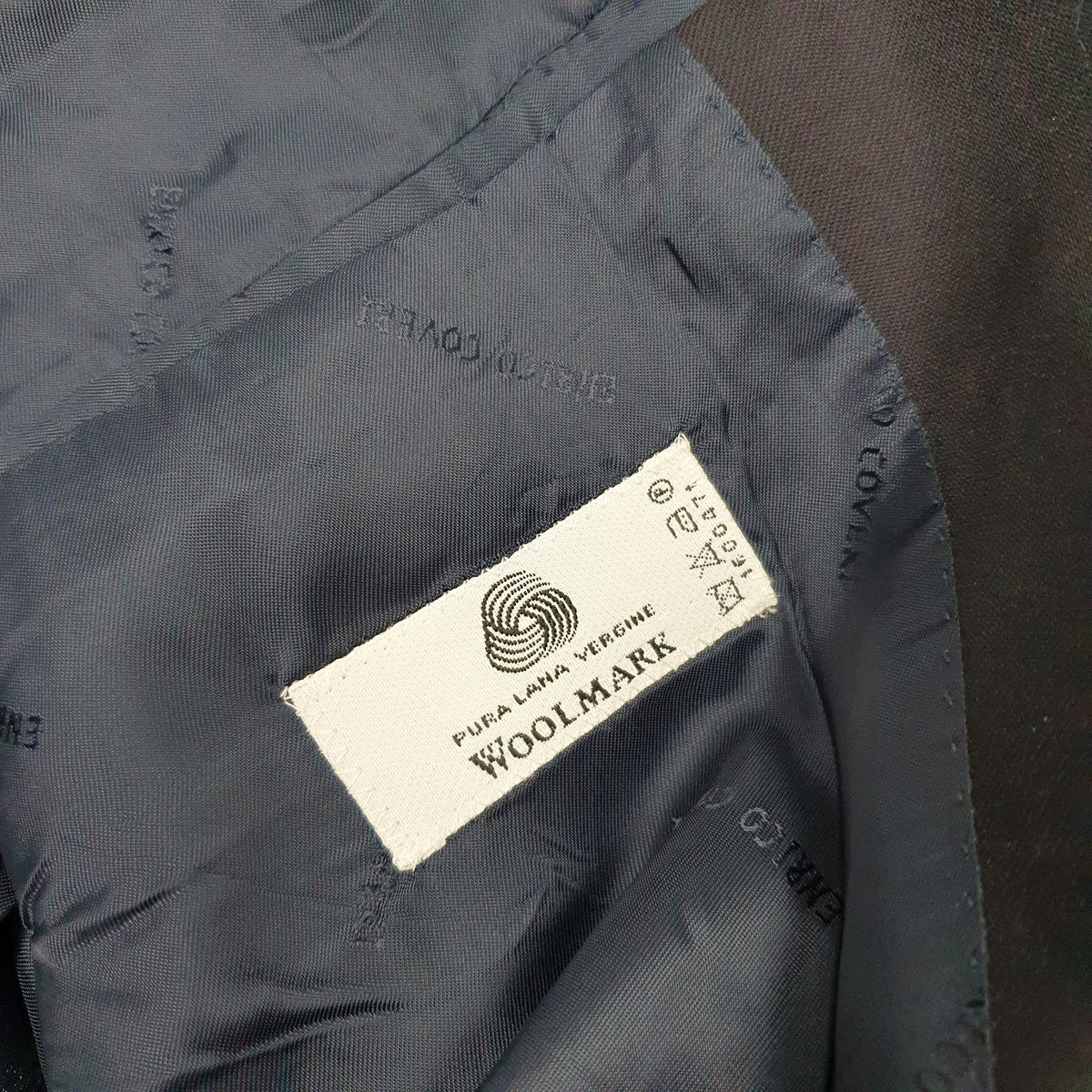 Mens Navy Enrico Coveri   Coat