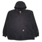 Mens Black Carhartt  Full Zip Jumper