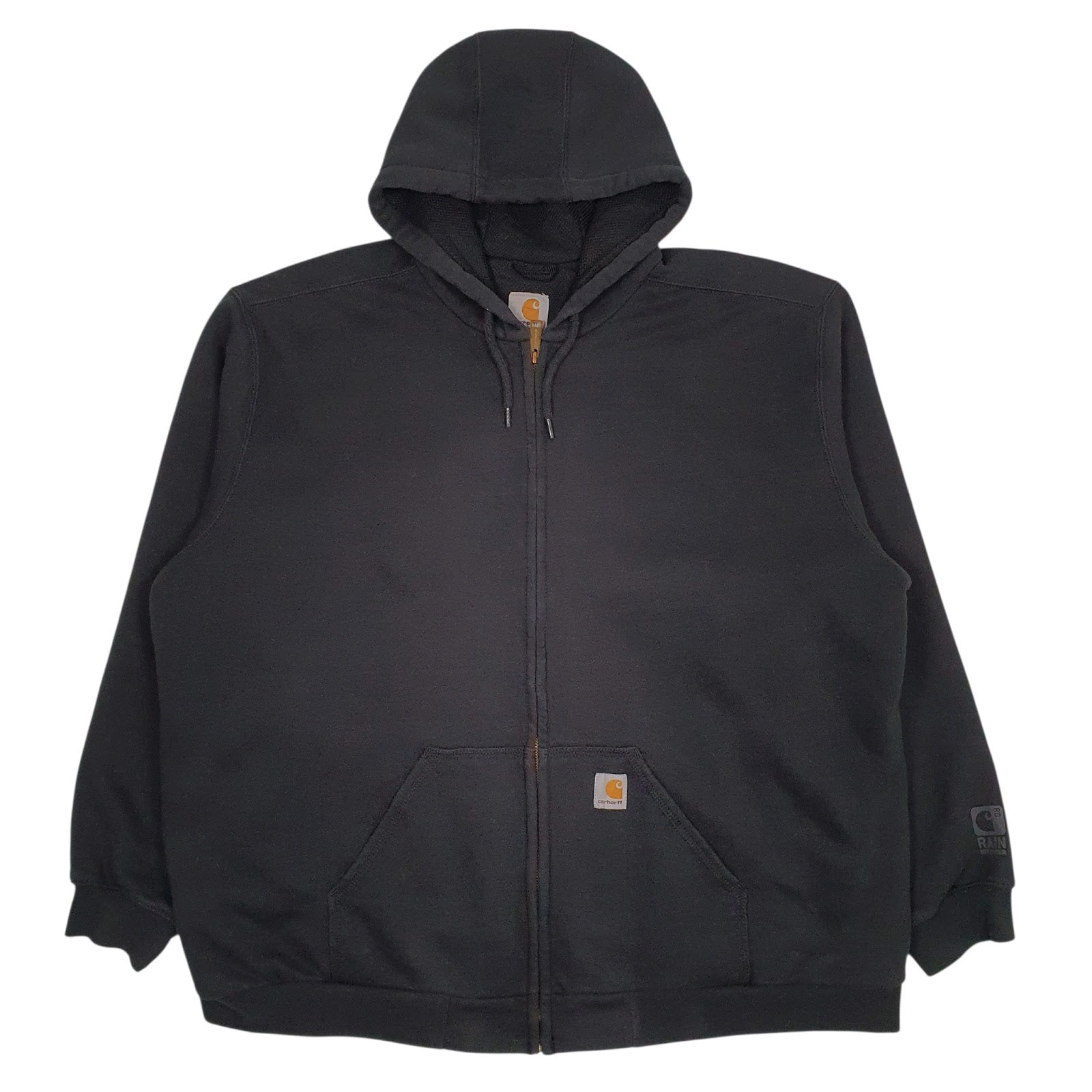 Mens Black Carhartt  Full Zip Jumper