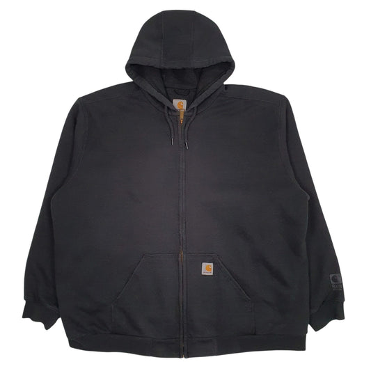 Mens Black Carhartt  Full Zip Jumper