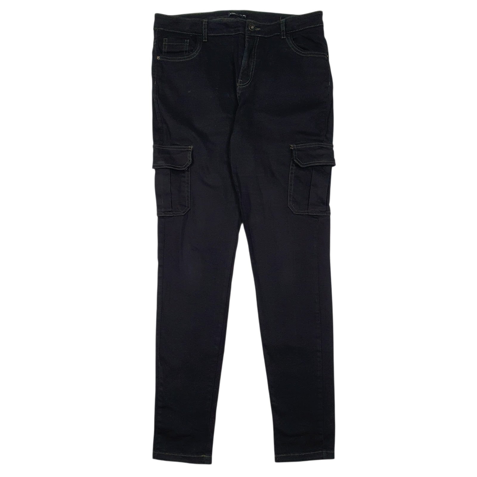 Womens Black Follow Me  Cargo JeansW30 L28