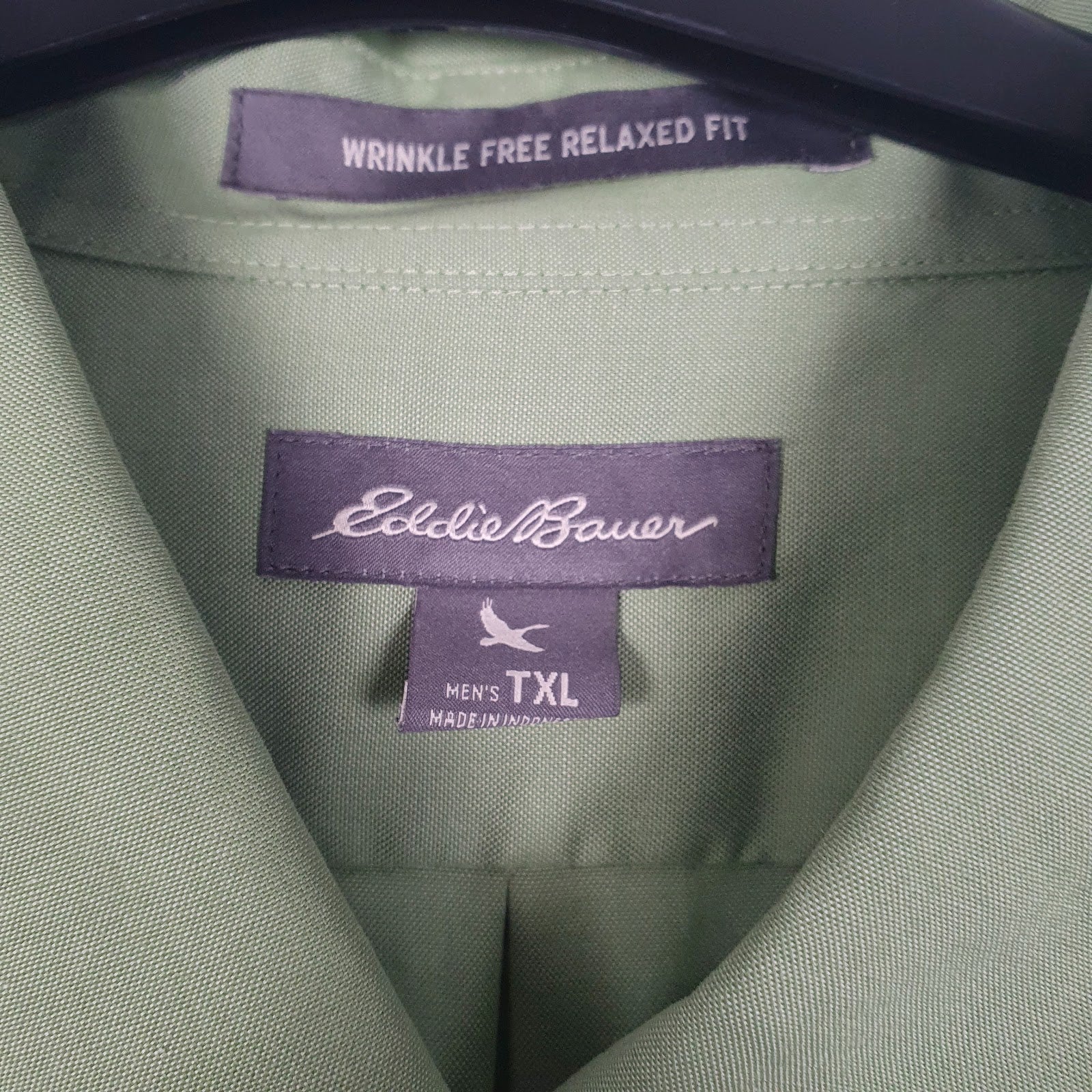 Mens Green Eddie Bauer   Shirt