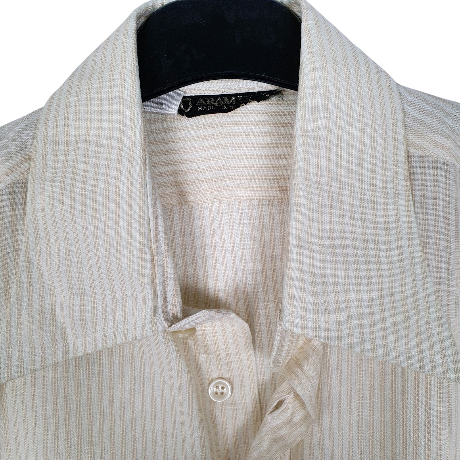 Mens Yellow Aramis   Shirt
