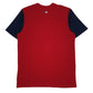 Mens Red Nike Dri-Fit MLB Los Angeles Dodgers  T Shirt