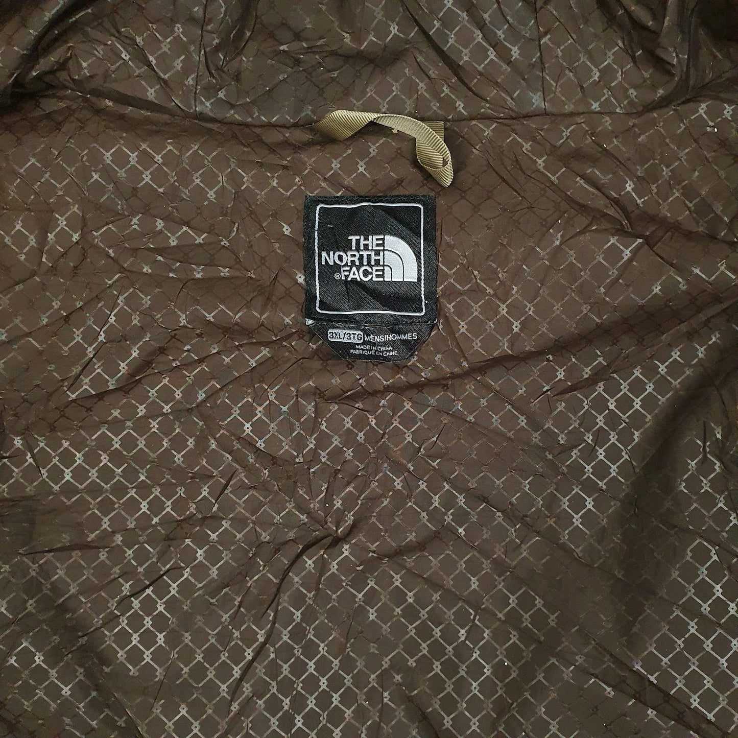 Mens Brown The North Face Parka Artic  Coat