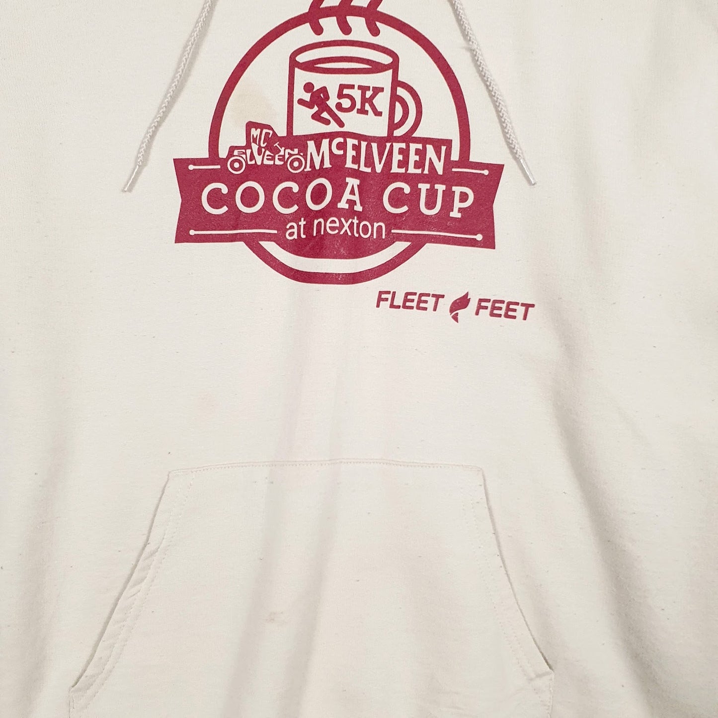 Mens Beige Champion  Hoodie Jumper