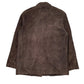 Mens Brown Leather Tex   Coat