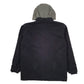 Mens Navy Wrangler Hoodie Chore Bomber  Coat